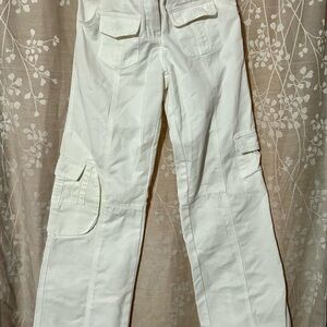 Brandy Melville Cream Drawstring Pants